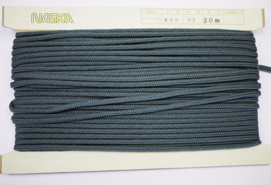 在庫処分 NASKA ファッションコード #600 col.07 約5mm 長さ約18m【KN】アクリルロープ 手紐 巾着