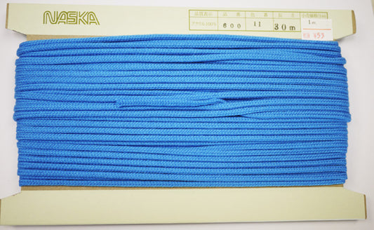 在庫処分 NASKA ファッションコード #600 col.11 約5mm 長さ約15m【KN】アクリルロープ 手紐 巾着