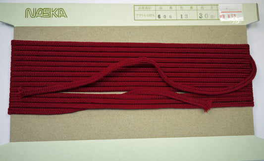 在庫処分 NASKA ファッションコード #600 col.13 約5mm 長さ約4m【KN】アクリルロープ 手紐 巾着