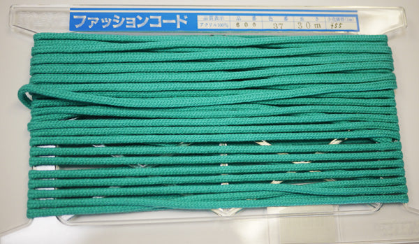 在庫処分 NASKA ファッションコード #600 col.37 約5mm 長さ約9m【KN】アクリルロープ 手紐 巾着