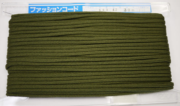 在庫処分 NASKA ファッションコード #600 col.42 約5mm 長さ約20m【KN】アクリルロープ 手紐 巾着