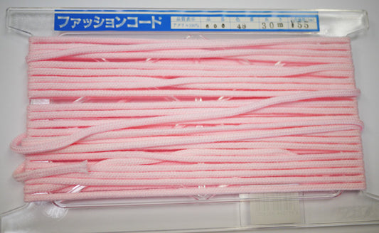 在庫処分 NASKA ファッションコード #600 col.48 約5mm 長さ約7m【KN】アクリルロープ 手紐 巾着
