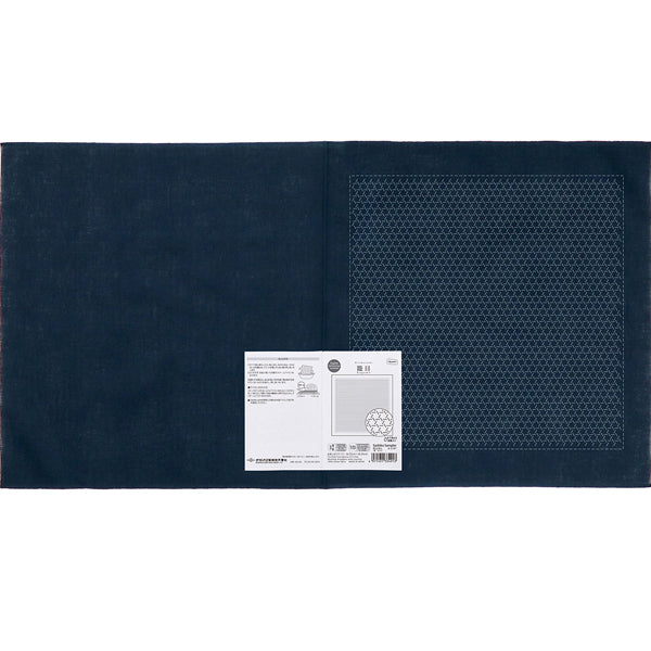 花ふきん 布パック 籠目 Kagome H2147 （布地：藍） オリムパス 【KY】 Olympus 刺し子 手芸 手づくり