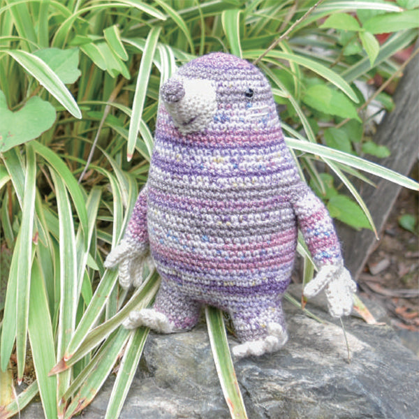 キット もぐらのヘルムート HT-35 内藤商事 【KN】 編みぐるみ あみぐるみ 毛糸 編み物 エルタデザイン