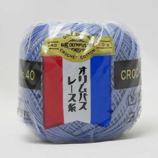 金票 #40 レース糸 10g オリムパス 【KN】 40番 サマーヤーン 春夏 毛糸 編み物 レース編み 睡蓮