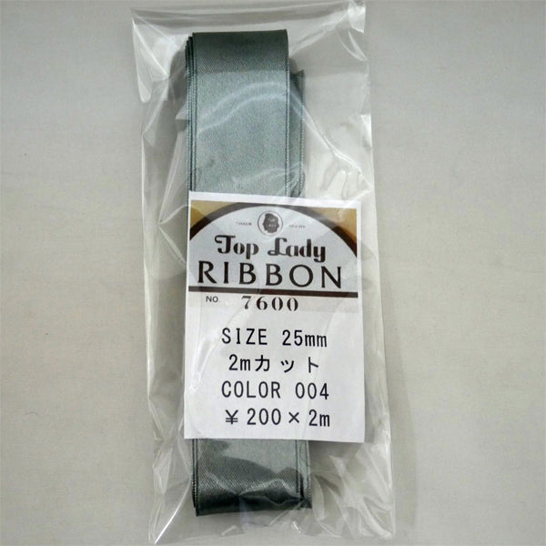 在庫限り Top Lady BIBBON 7600 col.4 25mm 2m 清原 【KN】 リボン