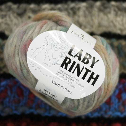 新製品 リッチモア ラビリンス 【KY】 毛糸 編み物 アルパカ