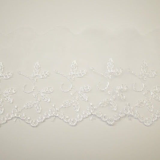 在庫処分 チュールレース No.179 約5m 【KN】 レース チュールレース 手芸 手芸用レース