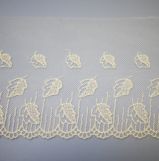 在庫処分 チュールレース No.46559 約2m 【KN】 レース 手芸 手芸用レース