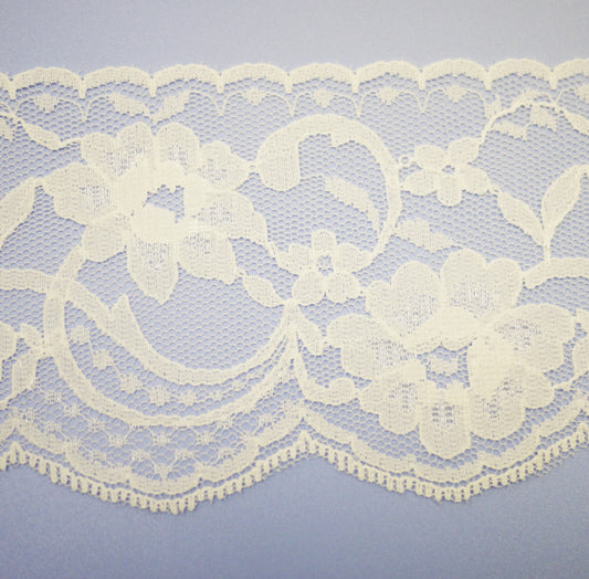 在庫処分 ラッセルレース No.58031 約5m 【KN】 レース 手芸 手芸用レース