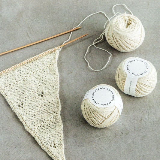 新製品 リネンウールアルパカ ダルマ 【KN】 サマーヤーン 毛糸 編み物 コットン アルパカ