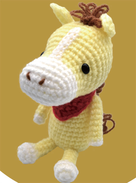 あみぐるみキット 馬のメレーナ MI-25 内藤商事 【KN】 いちかわみゆき 干支の編みぐるみ キット