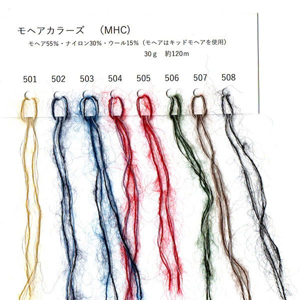ニッケビクター ニッケ モヘアカラーズ 【KY】 NIKKE 毛糸 編み物
