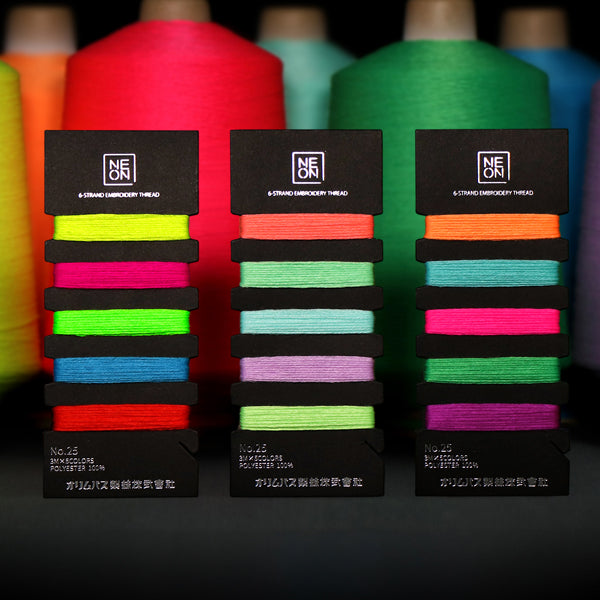 NEON 刺しゅう糸セット PASTEL NE-C3 オリムパス 【KY】 3m×5色 25番 刺しゅう糸 刺繍糸 小巻