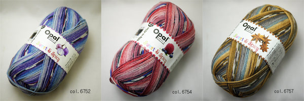 Opal オパール Sweet & Spicy 【KN】 毛糸 100g大玉 ソックスヤーン 復刻
