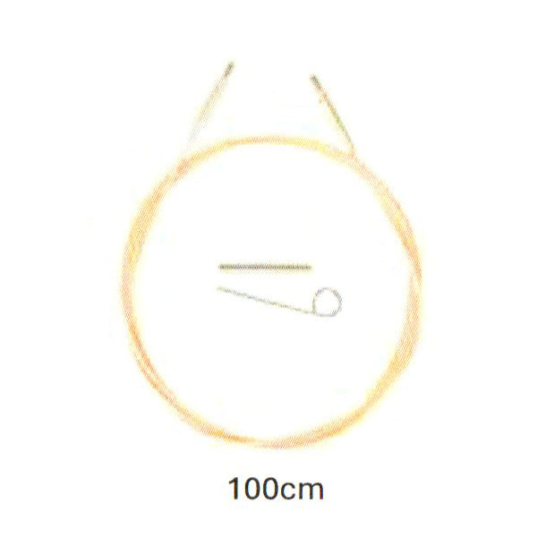 DMC 付け替え式針 U2142/100 【KY】 Rose Gold Interchangeable Circular Needle 編み物 100cm