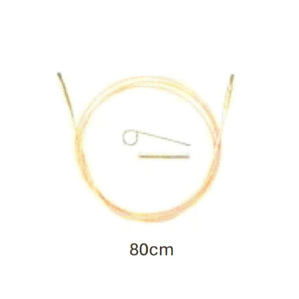 DMC 付け替え式針 U2142/80 【KY】 Rose Gold Interchangeable Circular Needle 編み物 80cm