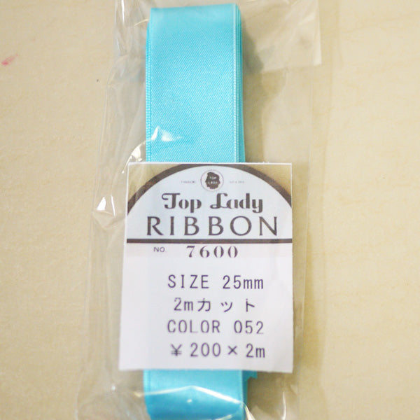 在庫限り Top Lady RIBBON 7600 col.52 25mm 2m 清原 【KN】 リボン