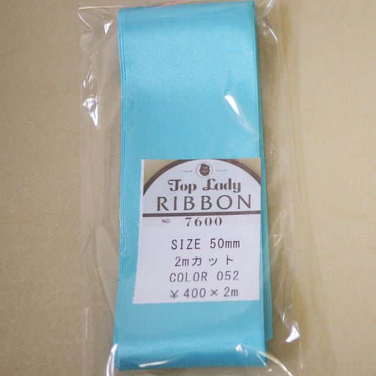 在庫限り Top Lady RIBBON 7600 col.52 50mm 2m 清原 【KN】 リボン