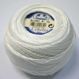 DMC Cebelia セベリア レース糸 10番 50g Art167 基本色 【KY】: #10 サマーヤーン 毛糸 編み物