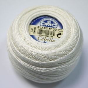 DMC Cebelia セベリア レース糸 30番  50g  Art167 基本色 【KY】: #30 サマーヤーン 毛糸 編み物