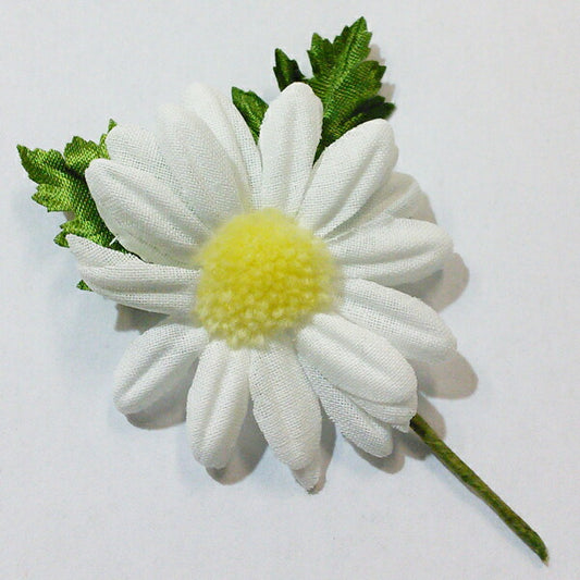 【店頭特価】 マーガレット コサージュ ブローチ ピン【KN】:特価 花 フラワー