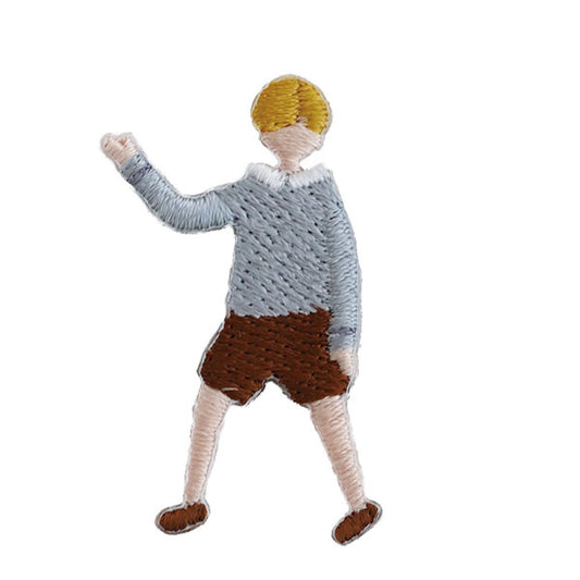 ワッペン 刺しゅうステッカー Brian ブライアン 01-8680 col.2 横田 【KY】 シール   刺繍 Embroidery sticker