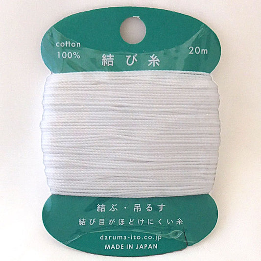 結び糸 col.1 ダルマ 【KY】 daruma たこ糸 ぽんぽん手芸 ポンポン手芸 結び目がほどけにくい糸 1462