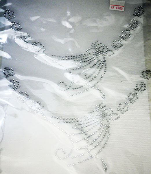 【店頭在庫処分品】 アイロン デコシート 大判 No.3 【KN】 2F-B ラインストーン アイロン接着