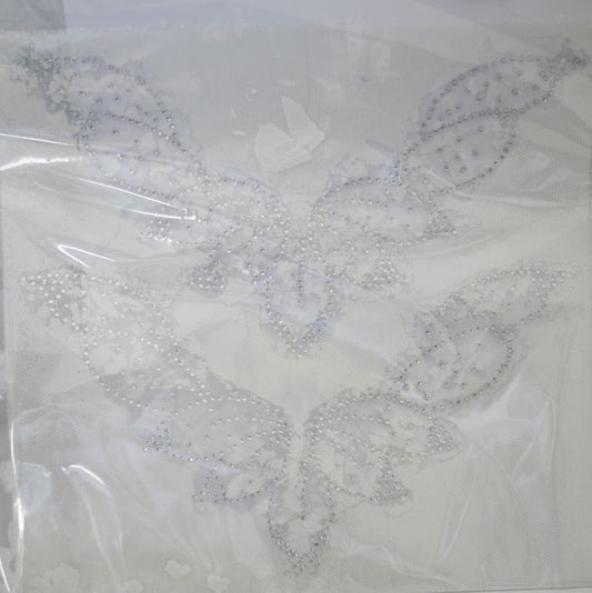 【店頭在庫処分品】 アイロン デコシート 大判 No.5 【KN】 2F-B ラインストーン アイロン接着