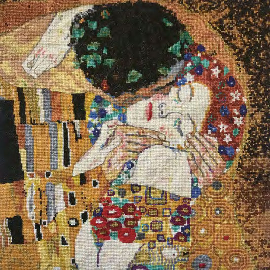 DMC 刺しゅうキット  BK1811 Klimt THE KISS 【KN】: GUSTAV KLIMT グスタフ・クリムト クロスステッチ