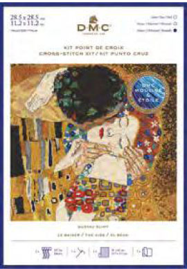 DMC 刺しゅうキット  BK1811 Klimt THE KISS 【KY】【MI】 GUSTAV KLIMT グスタフ・クリムト クロスステッチ