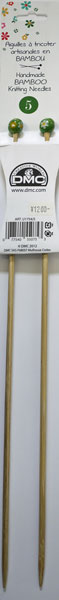 DMC ハンドメイドバンブー棒針10号（5mm) U1754/5 【KN】