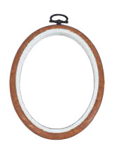 DMC フレーム 楕円 17.5cm×13cm MV0034/175 刺しゅう枠 ししゅう 【KY】: