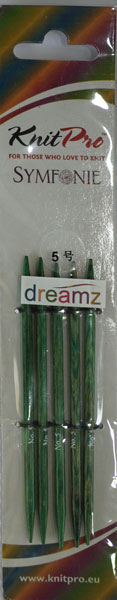 ニットプロ dreamz ソックス編み用 １０cm 両端編み針5本針 5号 74006 【KN】 編み物 手あみ