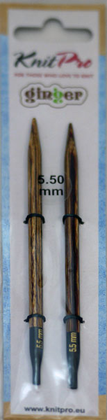 ニットプロ ginger 付け替え式 輪針 針先 5.50mm（11号+0.1mm） 31208 【KN】 編み物 手あみ