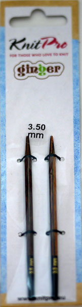 ニットプロ ginger 付け替え式 輪針 40cm用 針先 3.50mm (31223) 【KN】 5号マイナス0.1mm 編み物 編み針