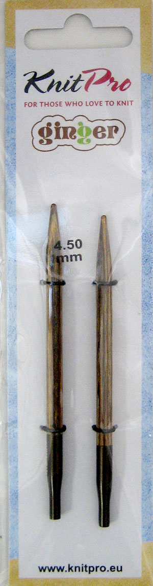 ニットプロ ginger 付け替え式 輪針 40cm用 針先 4.50mm (31226) 【KN】 8号 4.5mm 編み物 編み針