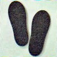 室内履き用 フェルト底 Ｈ204-630 ハマナカ 【KY】 24cm～26cm スリッパ底 靴底