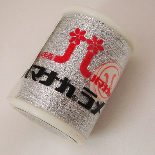 ハマナカ ラメ （銀・500m巻） H204-227-2 【KY】