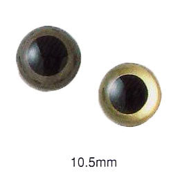 クリスタルアイ 10.5mm 2個入 ハマナカ 【KY】 あみぐるみEYE 編みぐるみ 目玉 手芸 アニマルアイ あみぐるみアイ