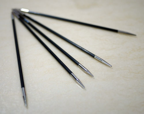 ニットプロ KARBONZ カーボンズ 5本針 15cm 5組セット (41614） 【KN】 棒針 編み針 編み物