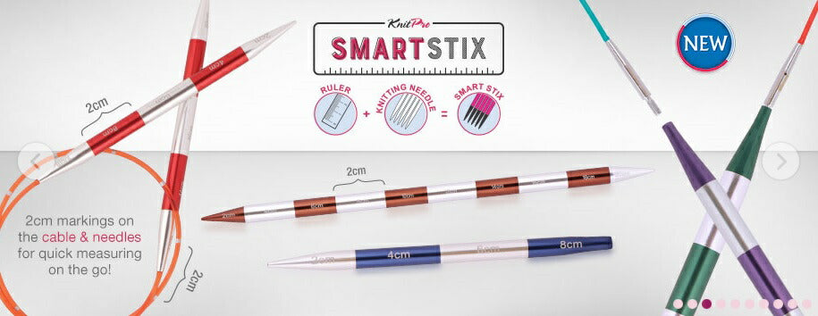 Smart Stix 5本針 14cm 2.00mm ニットプロ 42001【KN】 編み物 棒針