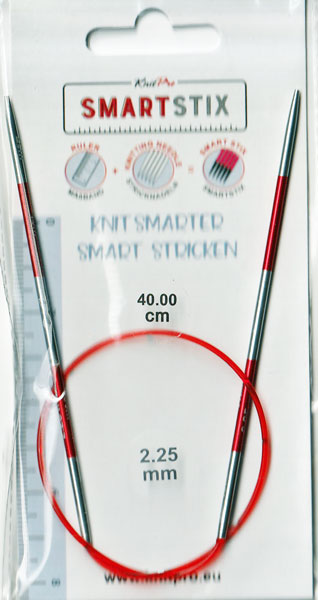 ニットプロ Smartstix 輪針 40cm 2.25mm 42042【KN】 編み物 手あみ