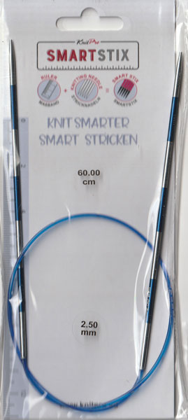 ニットプロ Smartstix 輪針 60cm 2.50mm 42063【KN】 編み物 手あみ