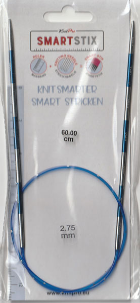 ニットプロ Smartstix 輪針 60cm 2.75mm 42064【KN】 編み物 手あみ