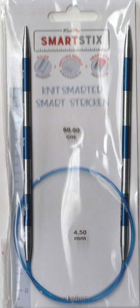 ニットプロ Smartstix 輪針 60cm 4.50mm 42070【KN】 編み物 手あみ