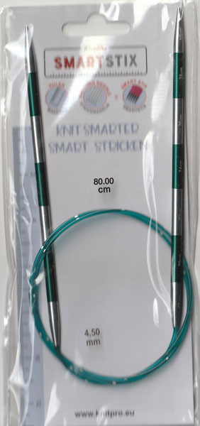 ニットプロ Smartstix 輪針 80cm 4.50mm 42090【KN】 編み物 手あみ