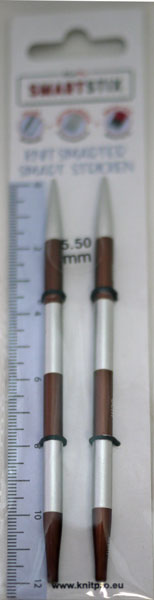 ニットプロ Smartstix 付け替え式 輪針 針先 5.50mm（11号+0.1mm） 42128【KN】 編み物 手あみ