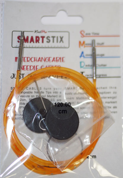 Smart Stix 付け替え 式輪針用 オレンジケーブル 120cm用 42176 ニットプロ 【KN】 編み物 棒針 輪針
